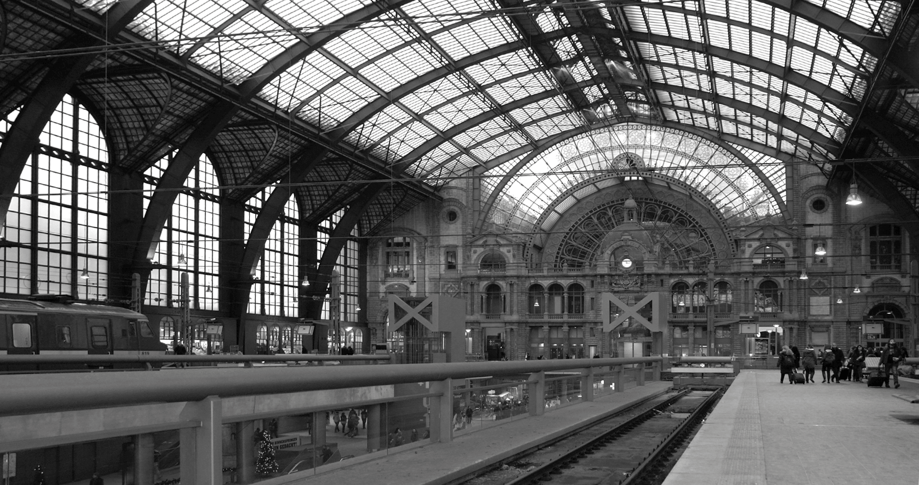 Train Station in Antwerp, Belgium