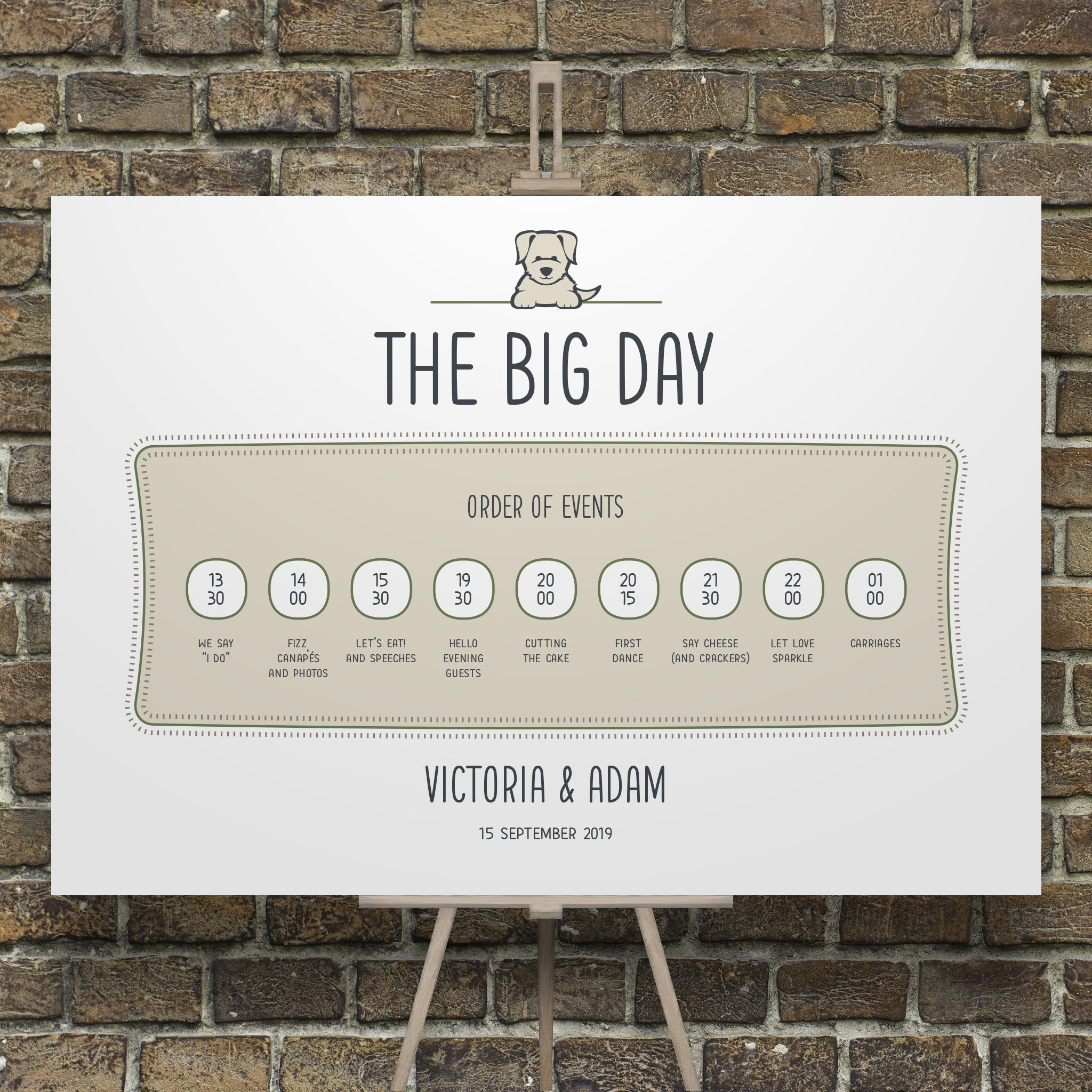 Dog Days - Order of Events