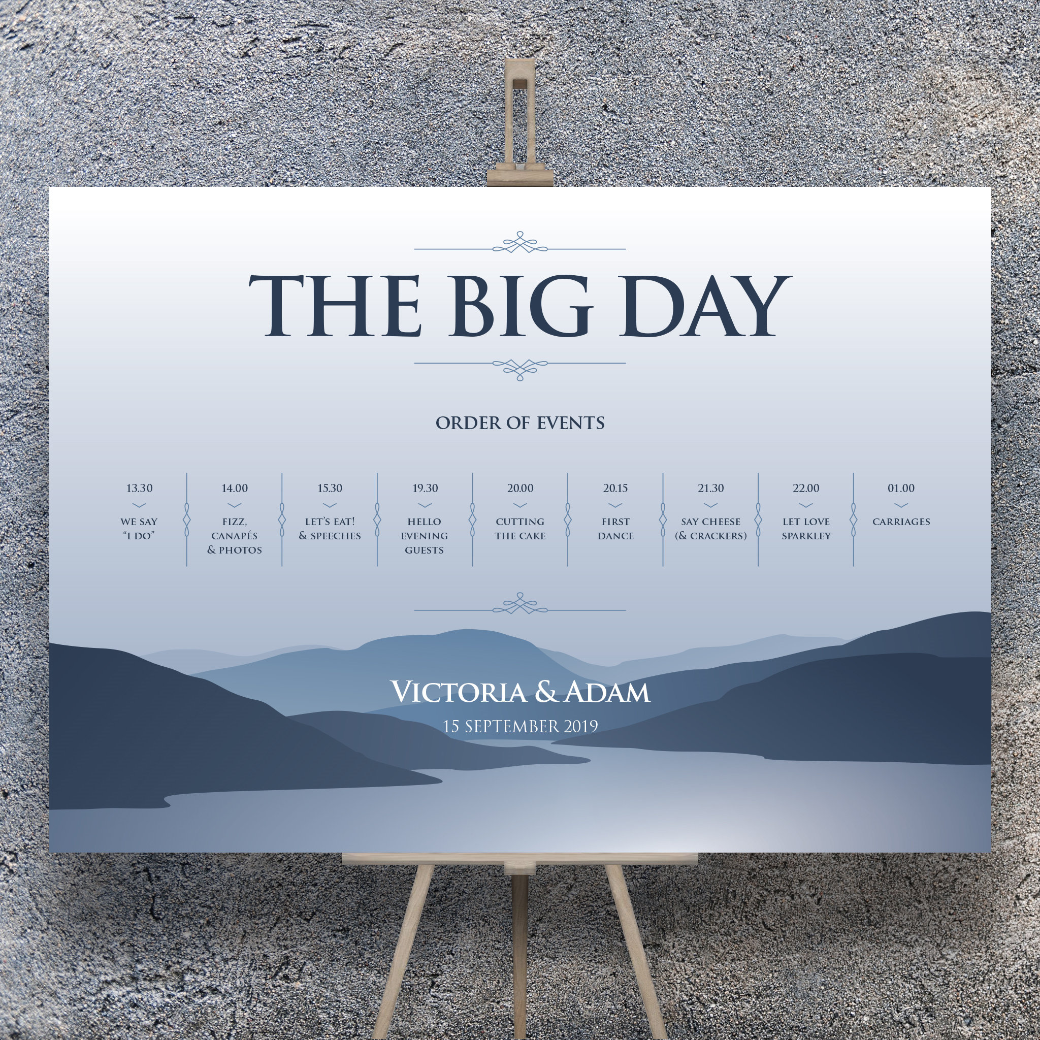 Lakeside - Order of Events