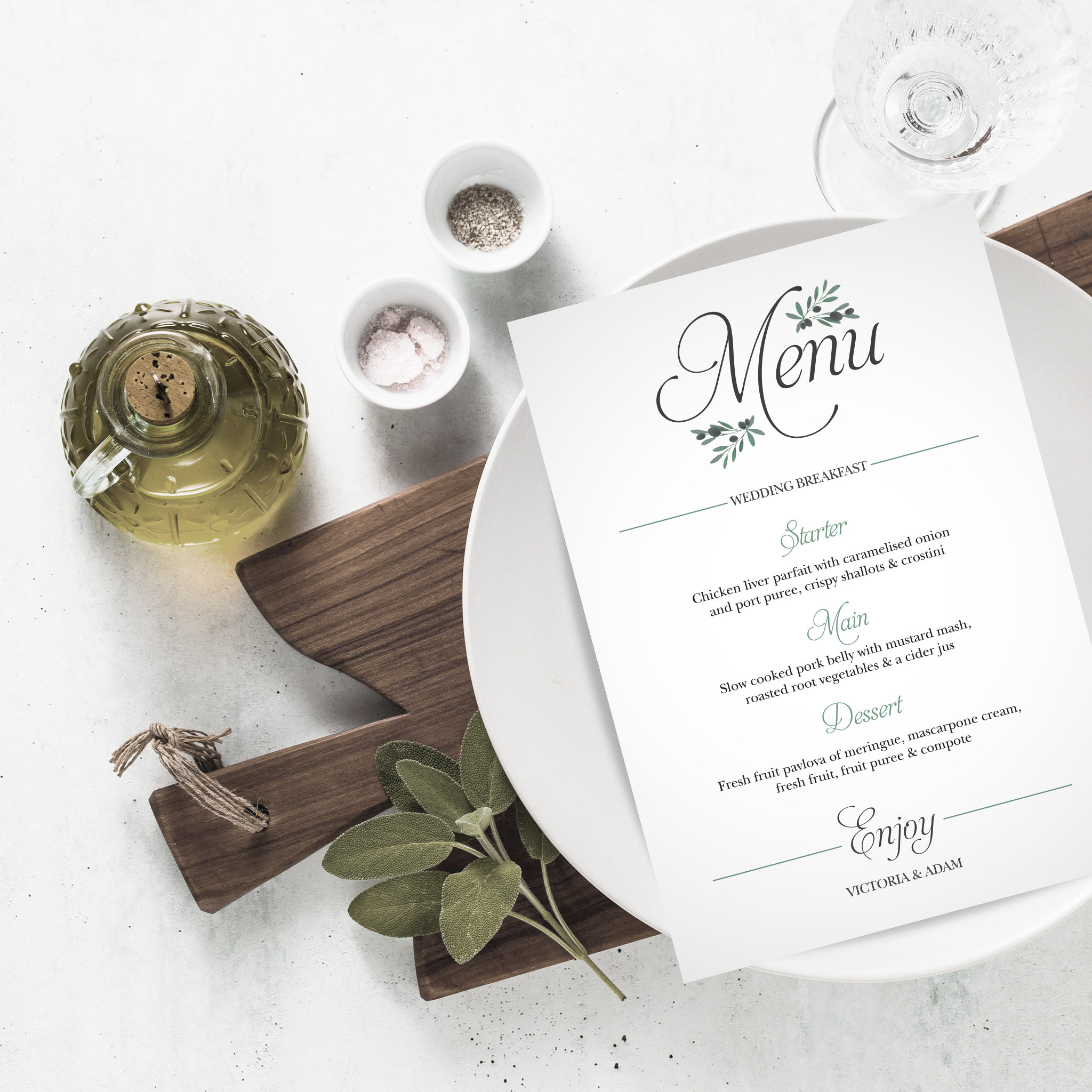 Olive Branch - Menu